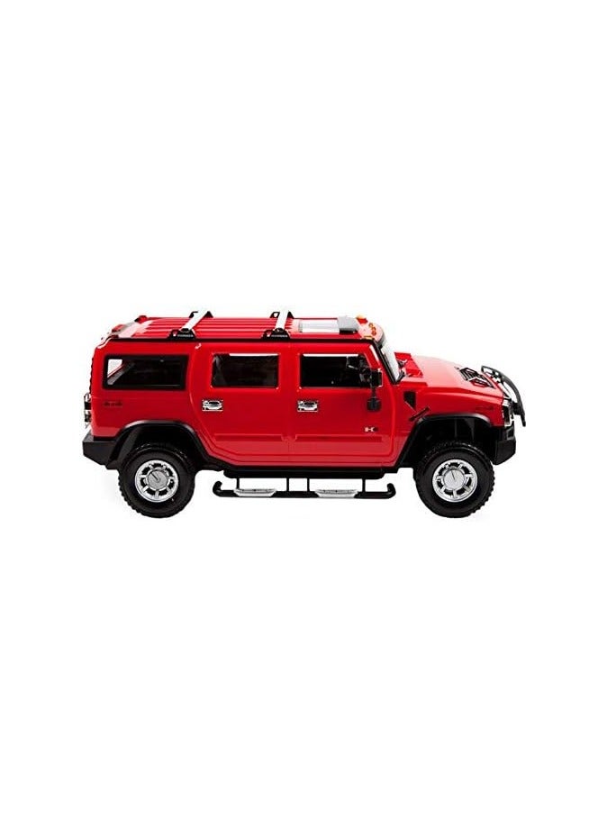 Whynot 🚗 Remote Control Hummer Toy Car for Kids – Sturdy Design with Lights – Red Color  - Image 5