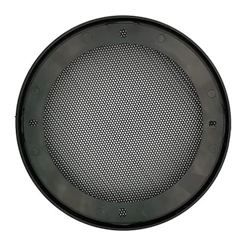 Fuhengli 5" Speaker Grill Covers, Car Speaker Subwoofer Guard Protector, ABS Plastic Frame with Metal Mesh, Black - 2Pcs - Image 3
