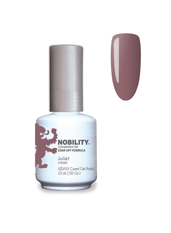Lechat Nobility Soak Off Juliet UV Led Cured Nail Polish Color Royal Garnet Cream 15 ml Nbgp169