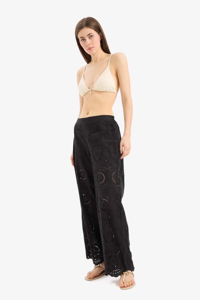 DeFacto Fall in Love Regular Fit Brode Beach Trousers - Image 3