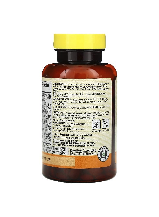 Mason Natural Mason Natural, Mini Multi Vitamins, 365 Mini-Tablets  - Image 3
