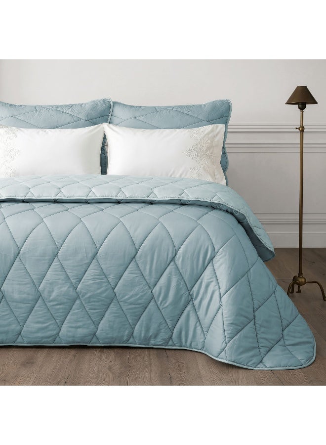 Morano Aura Quilt Set 230x250 cm with 2 Pillowcases 50x70 cm, Double-Brushed Microfibre, Hollow Fibre Fill,   Machine Washable - Image 2