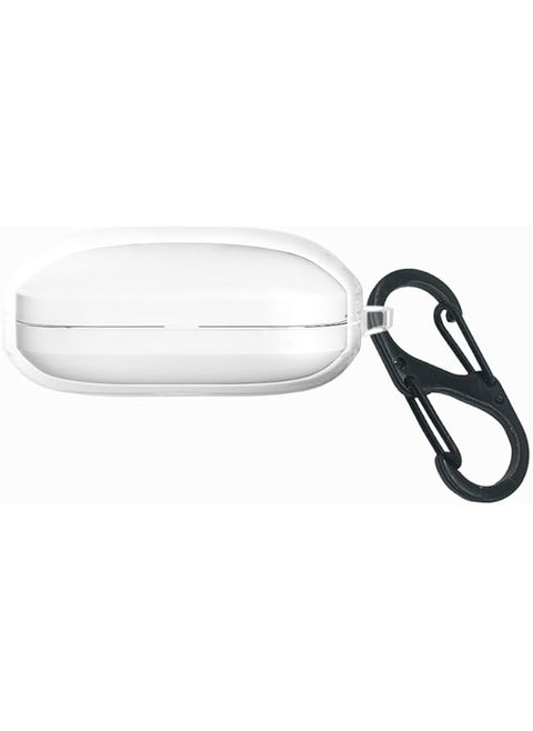 Clear Tpu Case Compatible With Oneplus Buds 3 Wireless Earbuds Shockproof Cover With Keychain