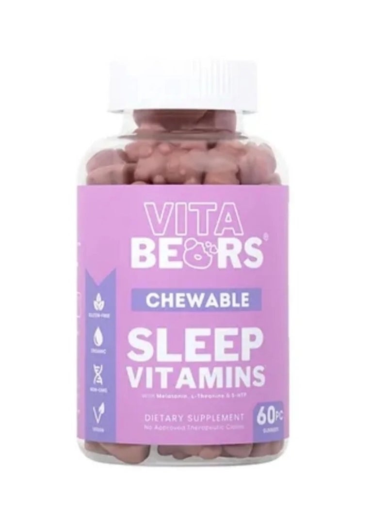 Vita Vitabears Chewable Sleep Vitamins (60caps)  - Image 1