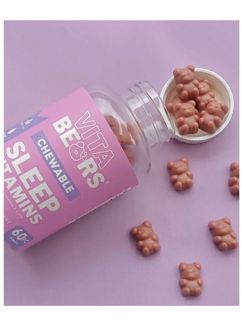 Vita Vitabears Chewable Sleep Vitamins (60caps)  - Image 3