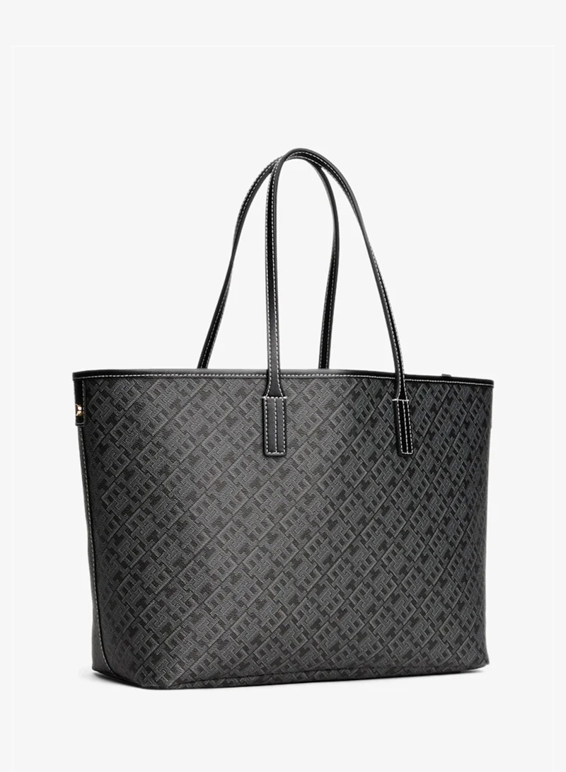 TOMMY HILFIGER  Monoplay Leather Tote for Women | Best Price UAE