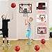 TALGIC Basketball Hoop Indoor Over The Door Basketball Hoops with LED Lighting Mini Hoop with Electronic Scoreboard 4 Balls Pump Basketball Gifts for 5 6 7 8 9 10 11 12 Year Old Boys Girls - Image 4