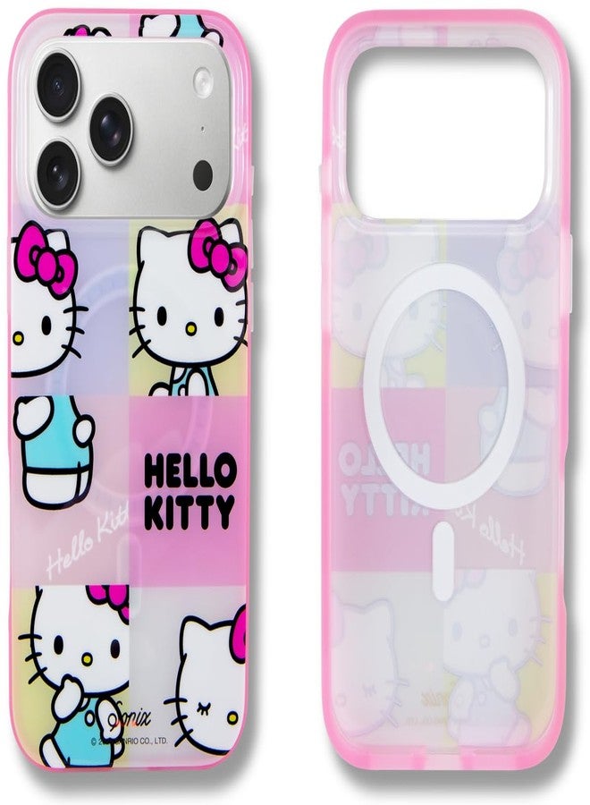 سونيكس جراب سونيكس لهاتف آيفون ١٧ برو ماكس | متوافق مع ماج سيف | مُختبر للسقوط من ارتفاع ١٠ أقدام | شبكة هالو كيتي - Image 1