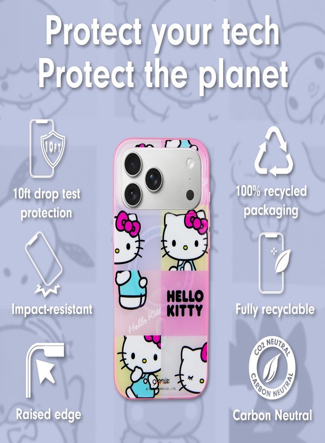 سونيكس جراب سونيكس لهاتف آيفون ١٧ برو ماكس | متوافق مع ماج سيف | مُختبر للسقوط من ارتفاع ١٠ أقدام | شبكة هالو كيتي - Image 4