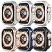 Yrzper Compatible with Apple Watch Ultra 321 49mm Hard PC Case Cover Impact Resistant Shockproof AllAround Edge Protective Bumper Cover 6pack - Image 2