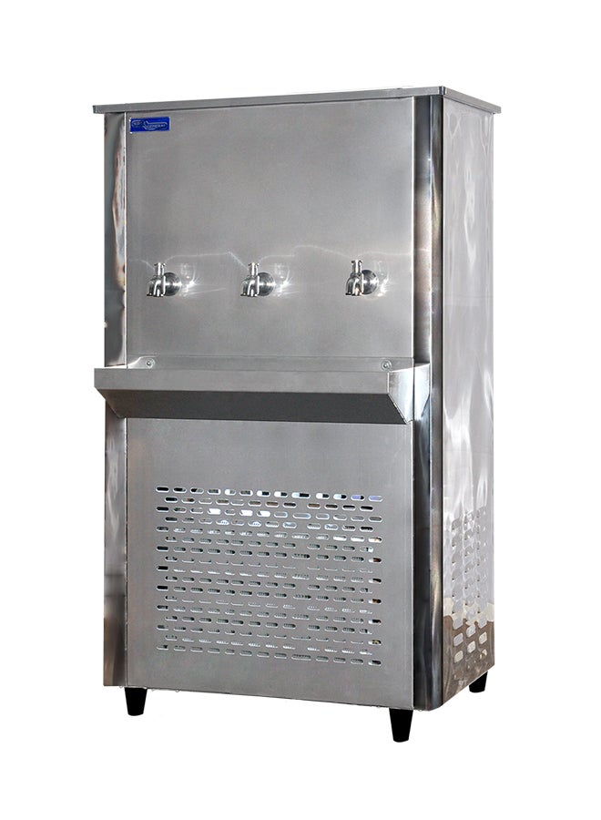 SUPER GENERAL Stainless Steel 3-Tap Water Cooler 70 Gallon SGCL80T3 Silver - Image 1