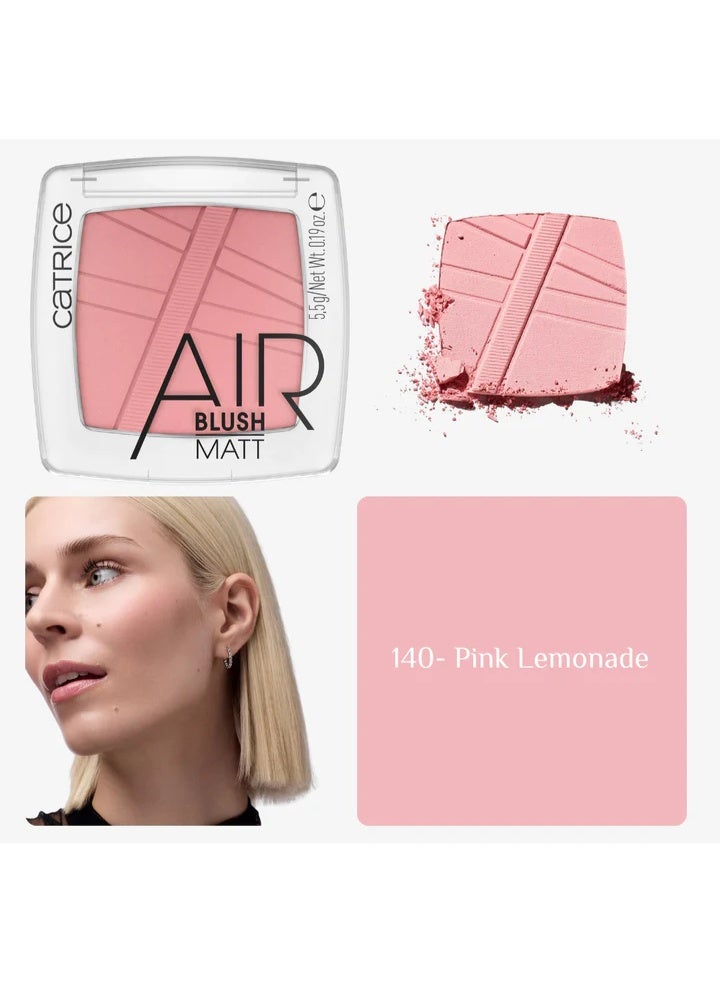 كاتريس إيربلاش مات 140 ليموني وردي 5.5 جرام - Image 3