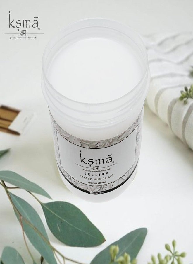 Ksma جلّيم كسما (هلام بترولي) 1 كجم لحماية البشرة، منتجات التجميل المنزلية، المكياج، مستحضرات التجميل، صناعة الصابون والعناية الشخصية للوجه والبشرة والجسم - Image 2