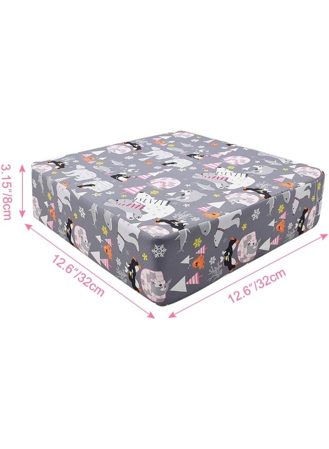 Sunmall Toddler Booster Seat for Dining Table, Chair Increasing Cushion for Baby Kids, Portable Dismountable Adjustable Highchair Booster - Image 3