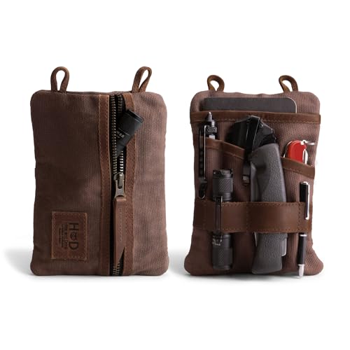 Hide & Drink EDC Pouch XL - Multi-Tool Pocket Organizer for Men - Durable EDC Gear/Tool Pouch - Ideal Travel Accessories - EDC Organizer Bag/Pouch for Everyday Carry, Tactical Gear, Travel - Image 1