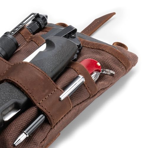 Hide & Drink EDC Pouch XL - Multi-Tool Pocket Organizer for Men - Durable EDC Gear/Tool Pouch - Ideal Travel Accessories - EDC Organizer Bag/Pouch for Everyday Carry, Tactical Gear, Travel - Image 3