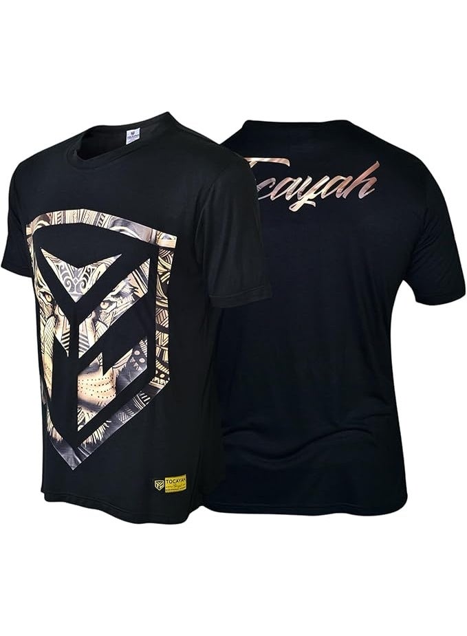 TOCAYAH Lion Limited Edition Premium T-Shirt for Men & Women – Soft Cotton Graphic Tee, Breathable Lightweight Gym & Casual Wear with Exclusive Lion Design - Image 1