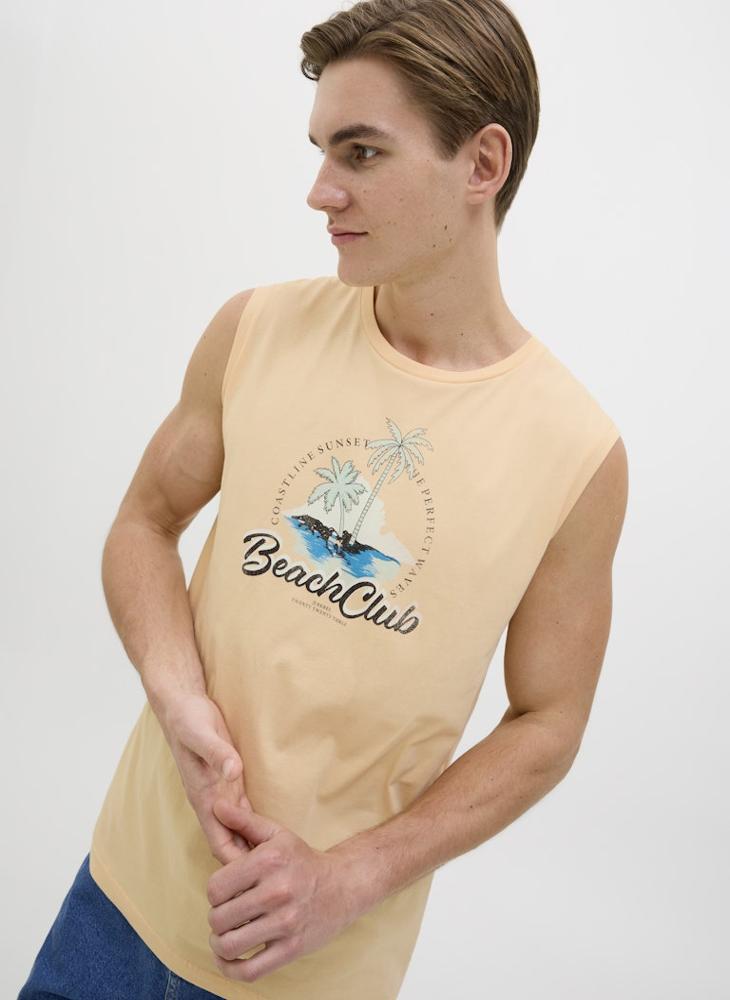 JJ Rebel Crew Neck Sleeveless T-Shirt  - Image 3