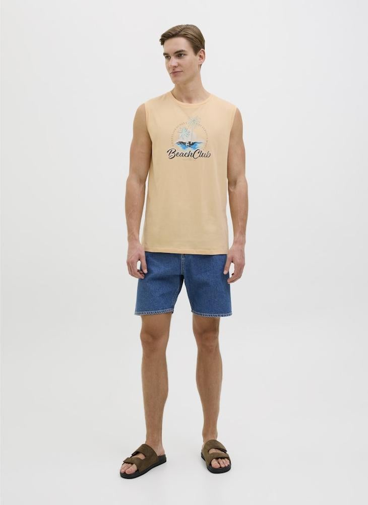 JJ Rebel Crew Neck Sleeveless T-Shirt  - Image 4