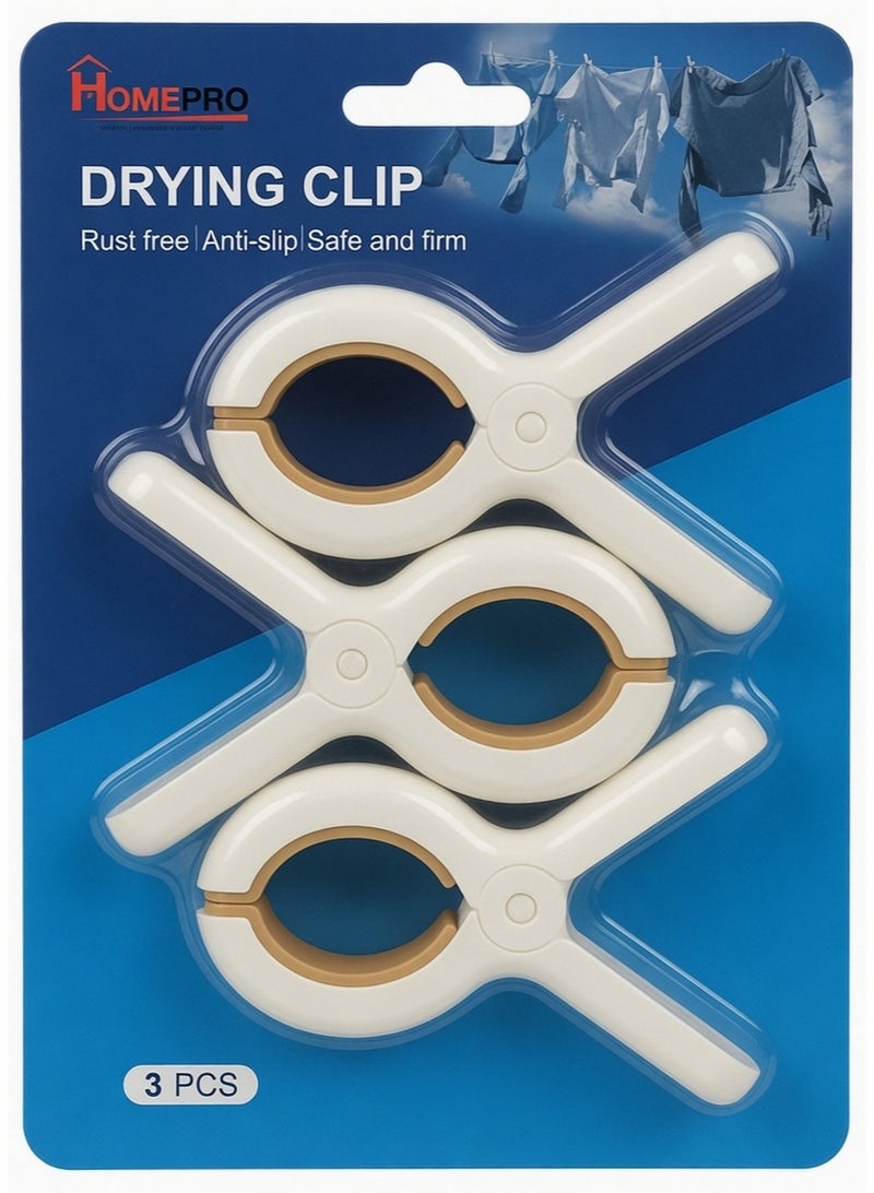 Drying Clips Heavy Duty Clothespins 3 Pcs