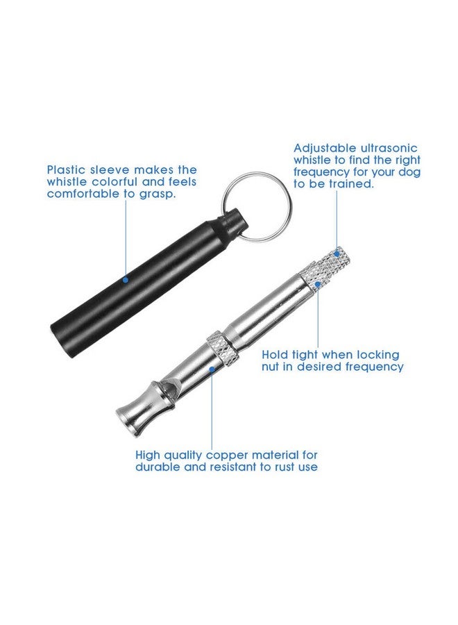 Emily Pets Adjustable Whistle Ultrasonic Dog Whistle With Keychain For Dogs(Pack Of 1, Combo) - Image 3