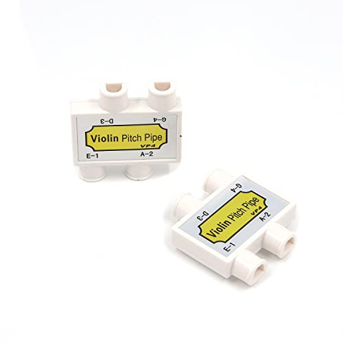 Dnyta 2pcs Violin Pitch Pipe Four-Holes Tuning Mouth-Blown Tuner Musical Instrument Accessories - Image 3
