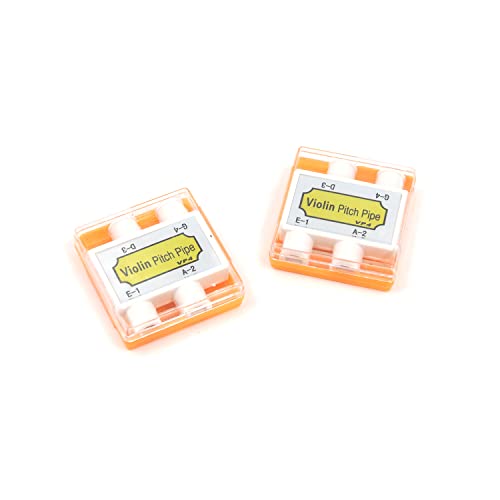 Dnyta 2pcs Violin Pitch Pipe Four-Holes Tuning Mouth-Blown Tuner Musical Instrument Accessories - Image 4