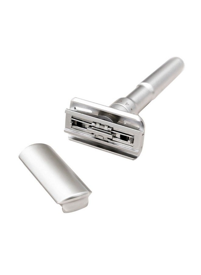 River Lake Ble Edge Safety Razor, River Lake Rz700 Long Handle Adjustable Classic Safety Shaver Razor (Razor With Protective Case,Black)  - Image 5
