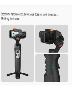 hohem Gimbal Stabilizer, Anti Shake Wireless Control Three Axis Camera Stabilizer, Portable And Foldable PX4 Splash Proof Camera Gimbal For Sports Cameras Action Cameras, (Set 2)  - Image 2