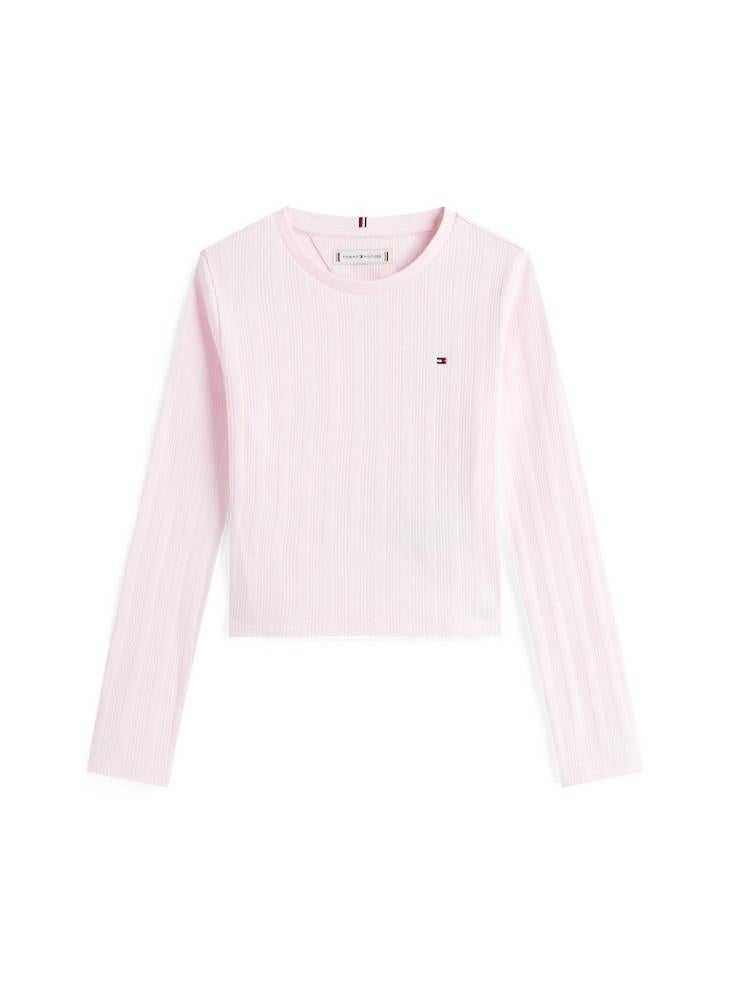 تومي هيلفيغر بلوزة بناتي بنقشة نقطية - Image 4