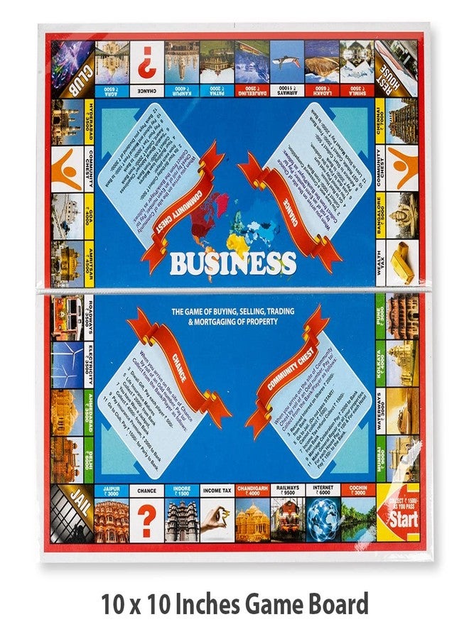 Ratna's Little Business & Chess 2 in 1 Board Game for 2-4 Players - Image 2