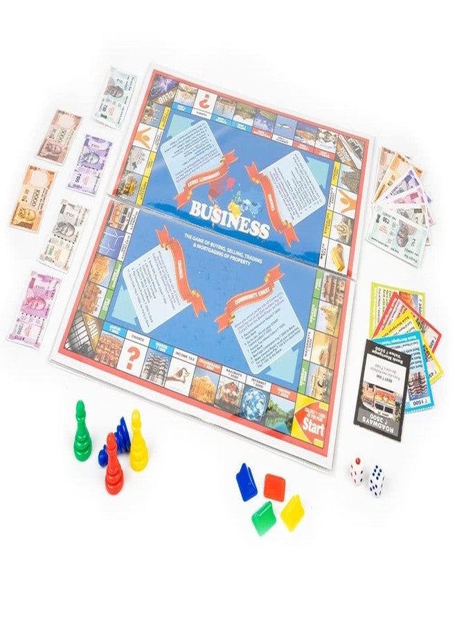 Ratna's Little Business & Chess 2 in 1 Board Game for 2-4 Players - Image 1