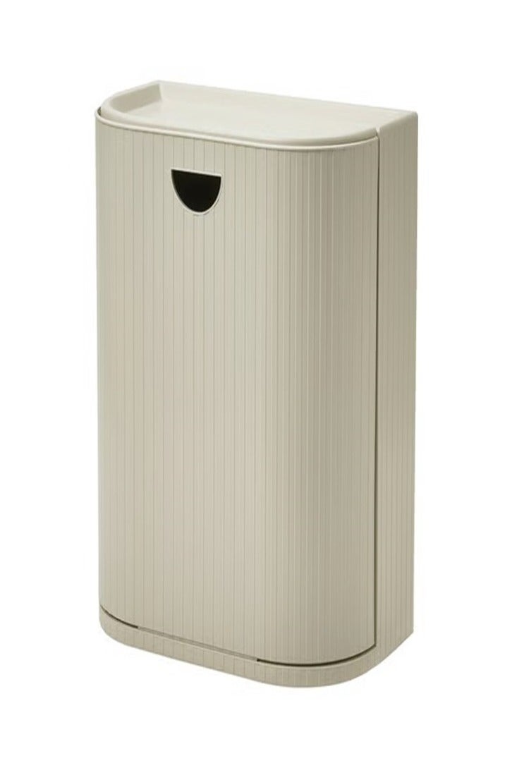 Container with lid, grey-beige, 21 liters  - Image 1