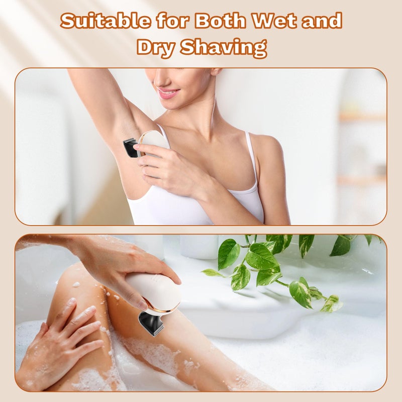 Psmicor Electric Razors for Women, 7D Electric Shaver for Women, 5 in 1 Lady Shavers, Wet/Dry Bikini Trimmer, Rechargeable Facial Hair Removal, Painless Face Razor for Arms Legs Armpit Pubic Area - Image 5