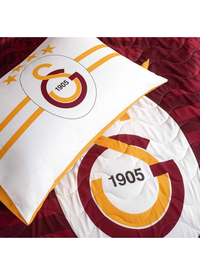 TA Crown - Galatasaray Stripe Licensed Bedspread Set - Single  - Image 3
