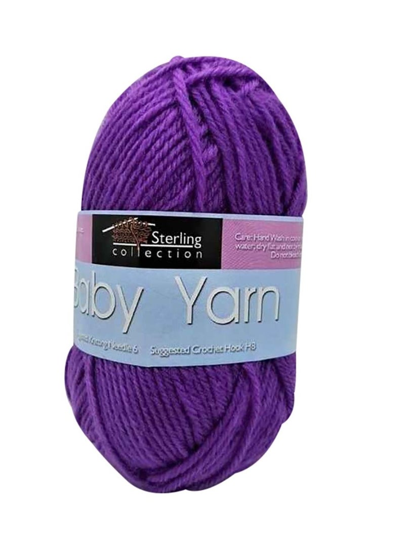 Sterling - 3-Piece Knitting Yarn Violet - Image 1