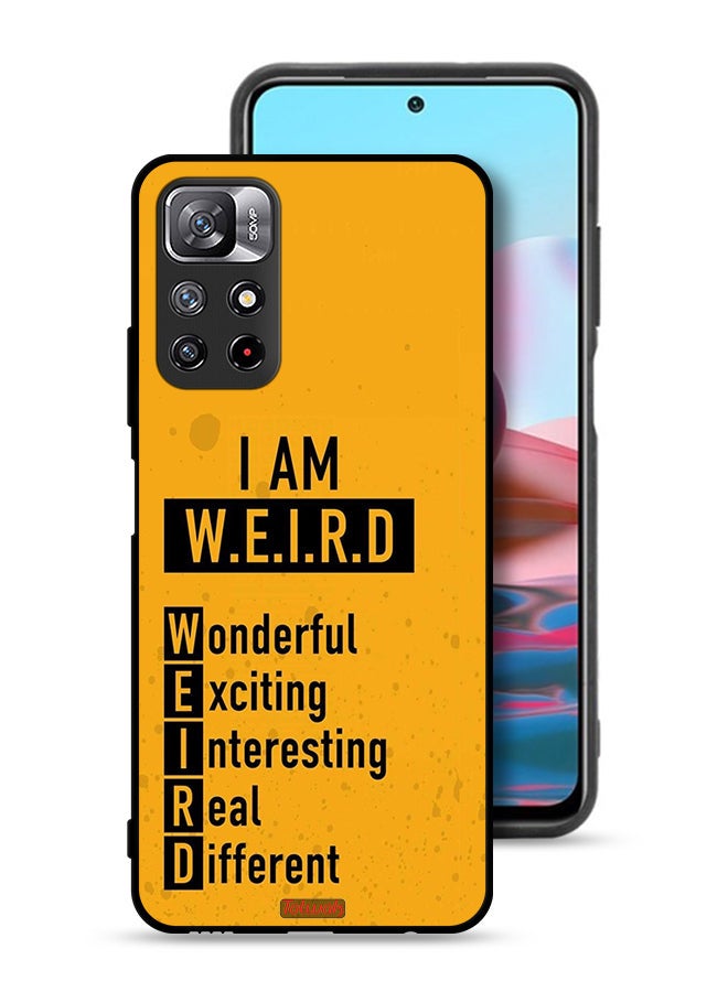 Tolwak Xiaomi Redmi Note 11S Protective Case Cover I Am Weird - Image 1