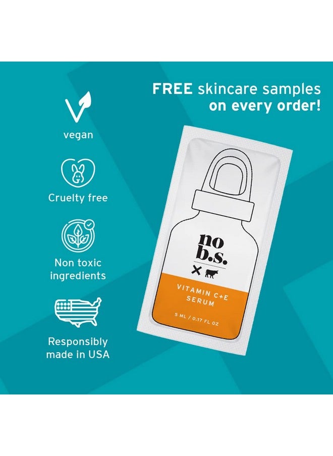 NO B. S. NO BAD STUFF No Bs Body Moisturizer L Rich Ultra Hydrating Natural Body Lotion For Women And Men L Antioxidantrich Green Tea Protects Against Aging While Shea Butter And Lavender Oil Nourish Dry Skin  - Image 4