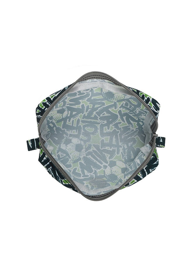 CUBS Football Print Waterproof pencil case pouch with zip closure - Image 3