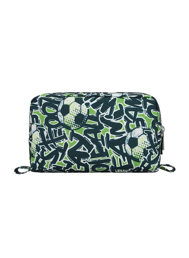CUBS Football Print Waterproof pencil case pouch with zip closure - Image 2