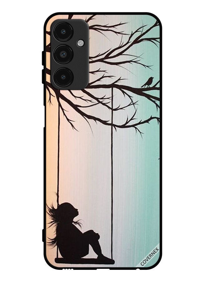 Covernex Protective Case Cover For Samsung Galaxy A14 5G Sad Little Girl Art Paint - Image 1