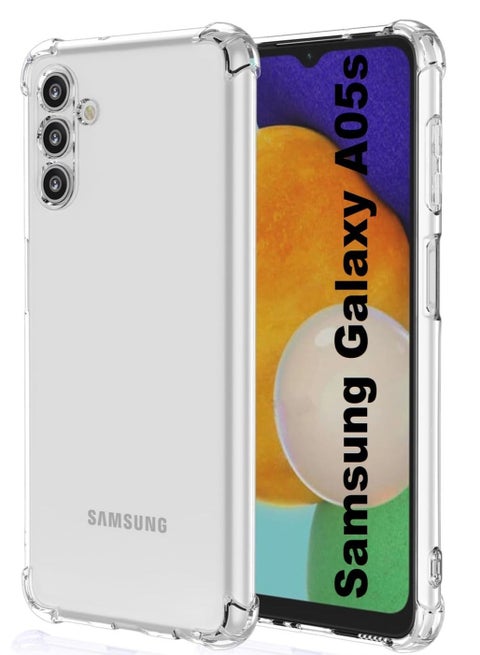 جراب شفاف ومضاد للصدمات لهاتف سامسونج ايه زيرو 5 اس Samsung Galaxy A05S
