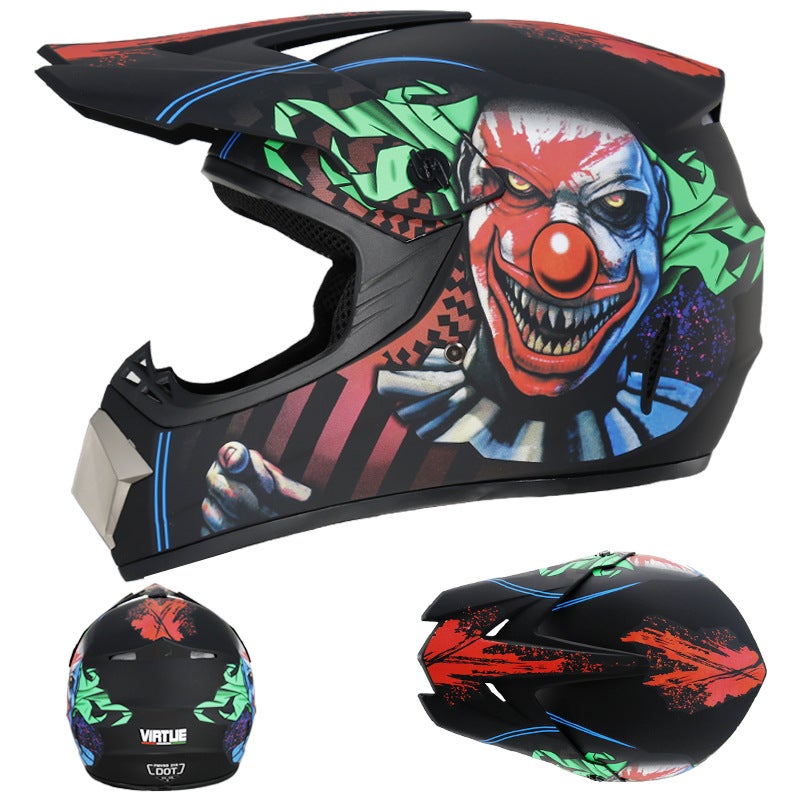VIRTUE Off-Road Karting Helmet - Full Face Design for Electric Scooters and Mountain Biking - Image 5