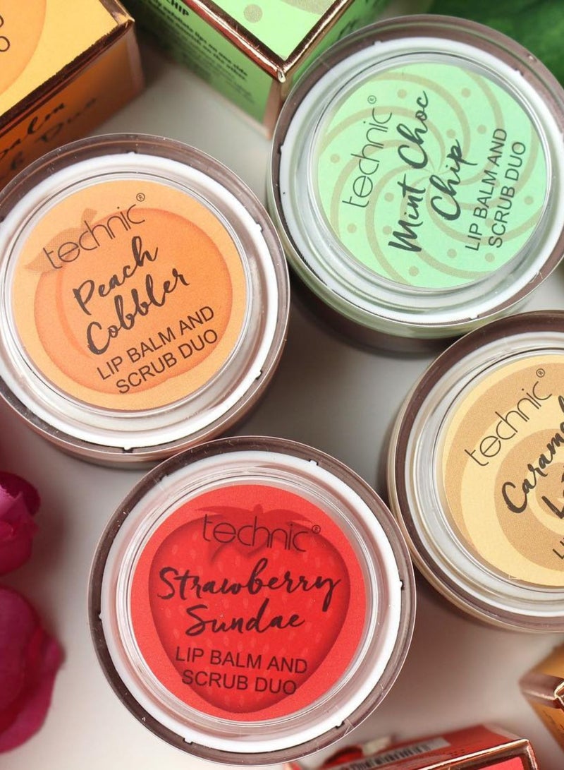 Technic Lip Balm & Scrub Duo - Peach Cobbler - Image 5