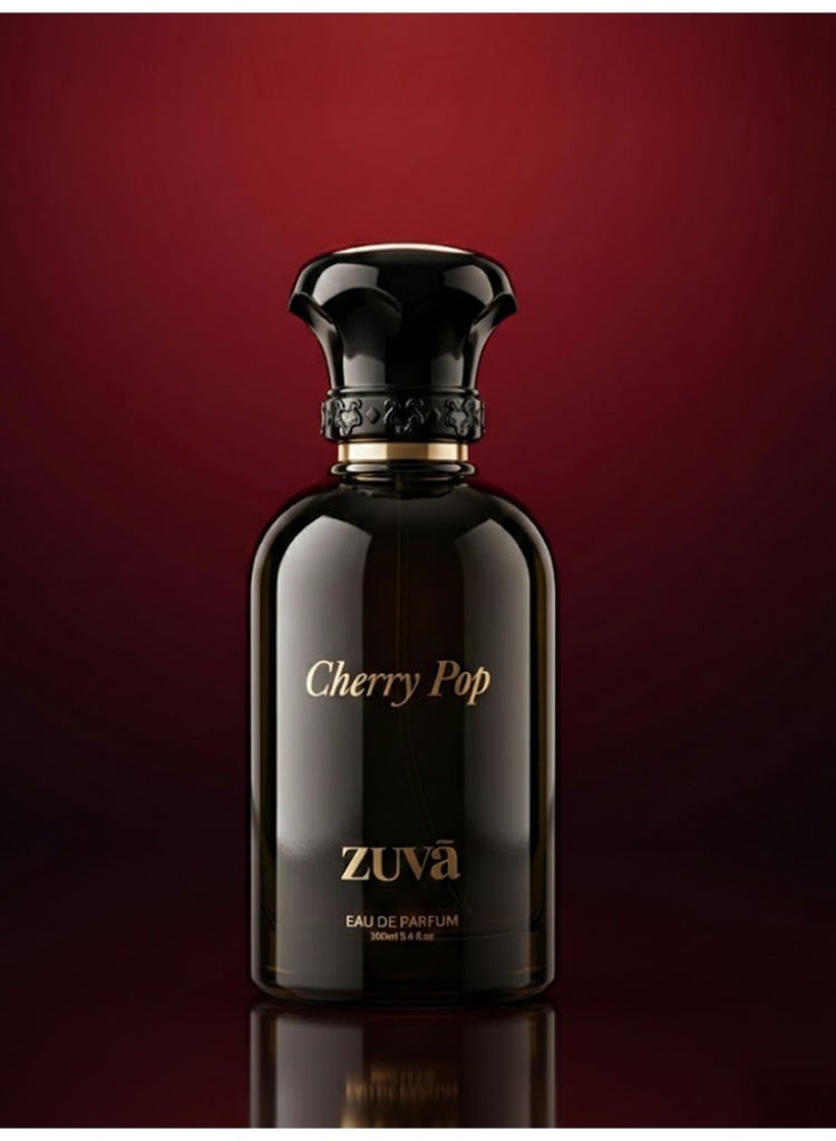 عطور زوفا عطر تشيري بوب أو دو بارفان – 100 مل | عطر حلو وفاكهي برائحة الكرز واللوز للنساء | عطر جورماند يدوم طويلاً - Image 1