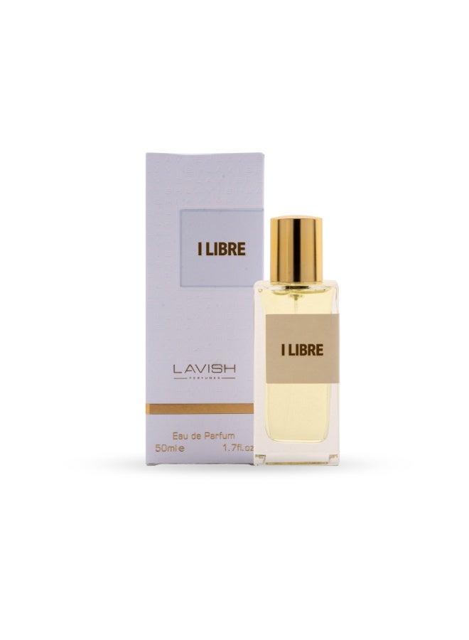 Lavish Perfumes I Libre Eau de Parfum 50ml – Women Warm Floral Perfume – Long Lasting Vanilla Amber Night Fragrance - Image 2