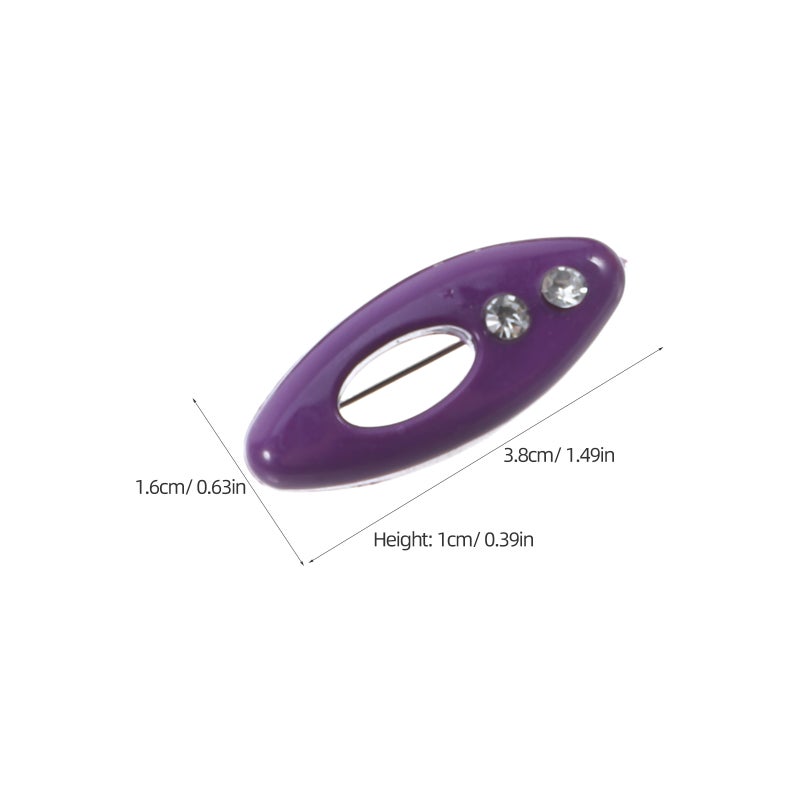 Multipurpose Scarf Holder, Elegant Plastic Hijab Clips with Convenient OpenClose Mechanism - Image 2