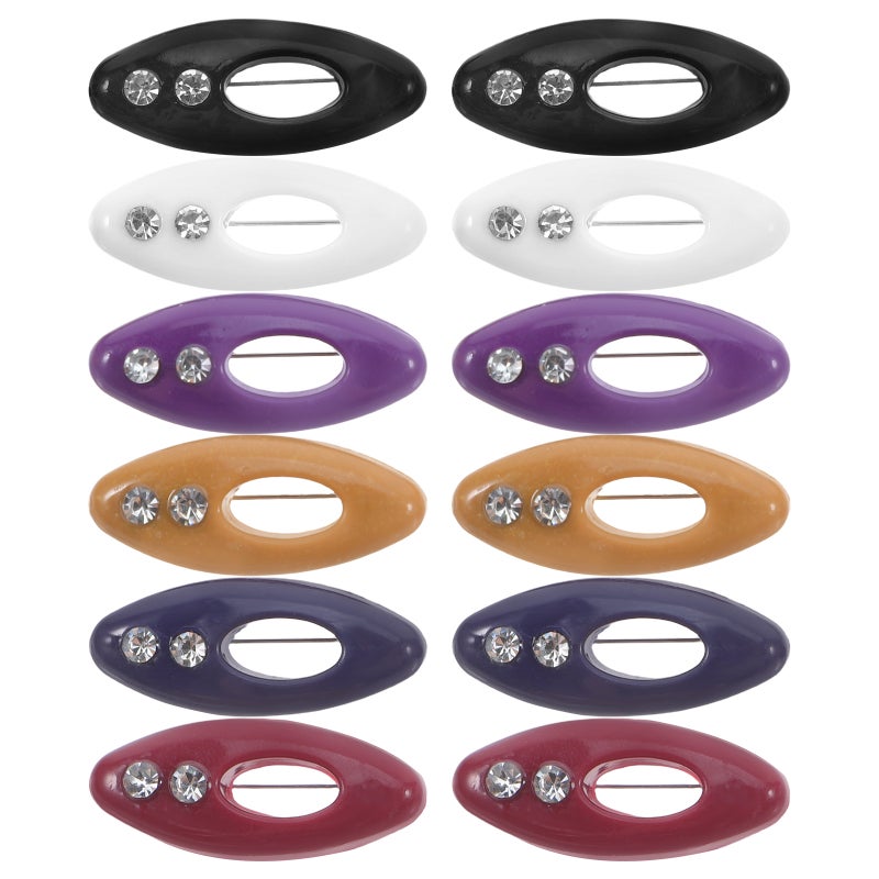 Multipurpose Scarf Holder, Elegant Plastic Hijab Clips with Convenient OpenClose Mechanism - Image 1