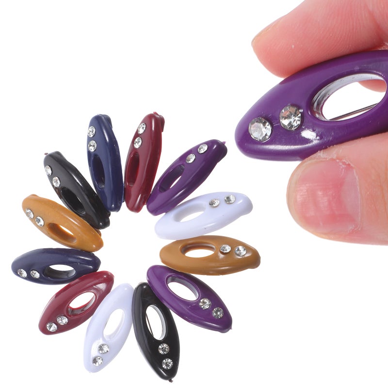 Multipurpose Scarf Holder, Elegant Plastic Hijab Clips with Convenient OpenClose Mechanism - Image 4