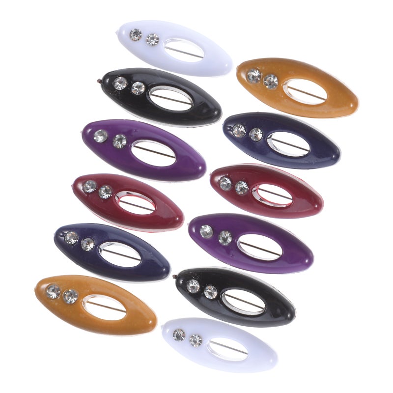 Multipurpose Scarf Holder, Elegant Plastic Hijab Clips with Convenient OpenClose Mechanism - Image 5